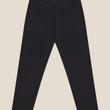 Calça Jeans Mom Jequitibá Preta Eco Denim™. Compre online moda sustentável e atemporal na Minimadeia. Roupas femininas estilosas, básicas e sustentáveis. Foto produto still 03