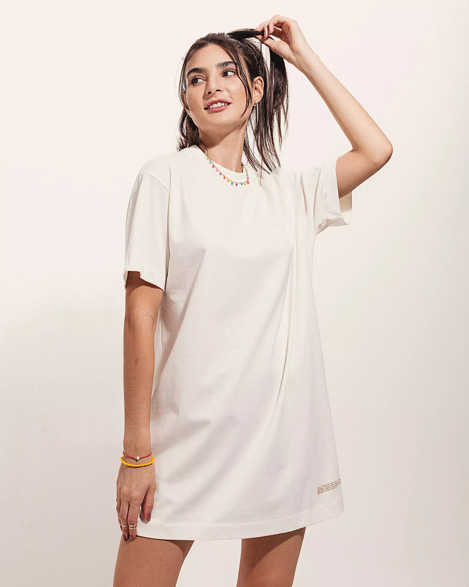 Camisetao vestido deals feminino